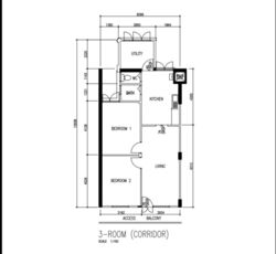 Blk 57 Geylang Bahru Ville (Kallang/Whampoa), HDB 3 Rooms #583958351